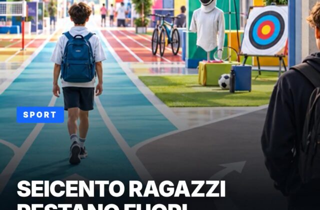 SportinFiera solo alle prime medie: esclusi seconde e terze
