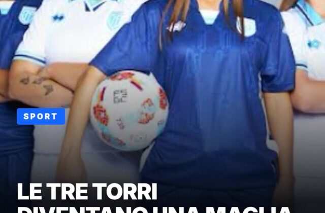 Le Tre Torri sulla maglia delle Titane