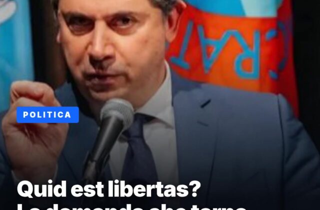 Quid est libertas? L’allarme di Gerardo Giovagnoli