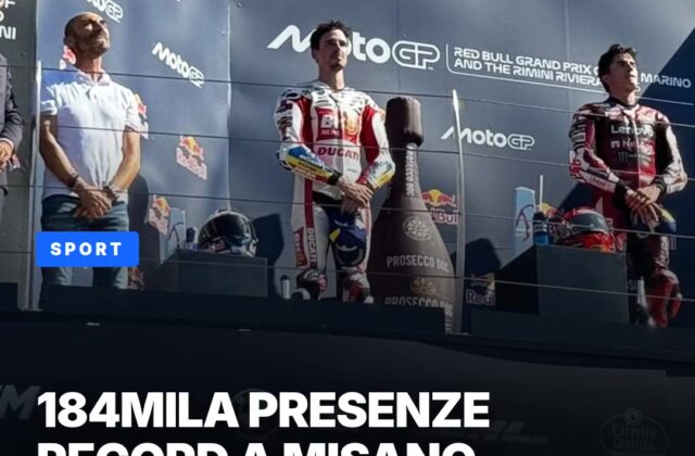 Misano da record: 184mila presenze nel weekend MotoGP