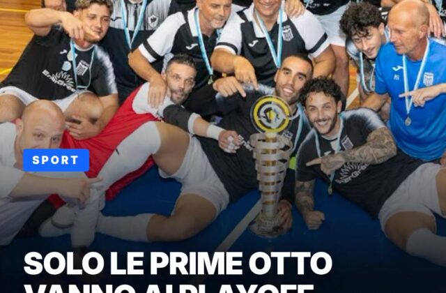 Futsal, si riparte: solo le prime otto ai playoff