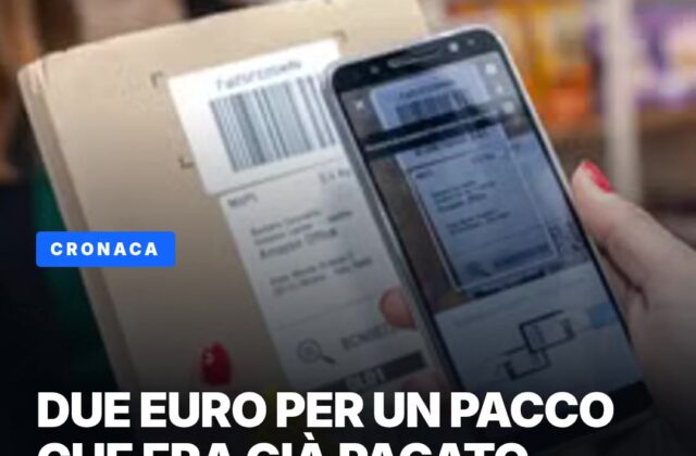 Due euro per ritirare un pacco Amazon: il punto chiude