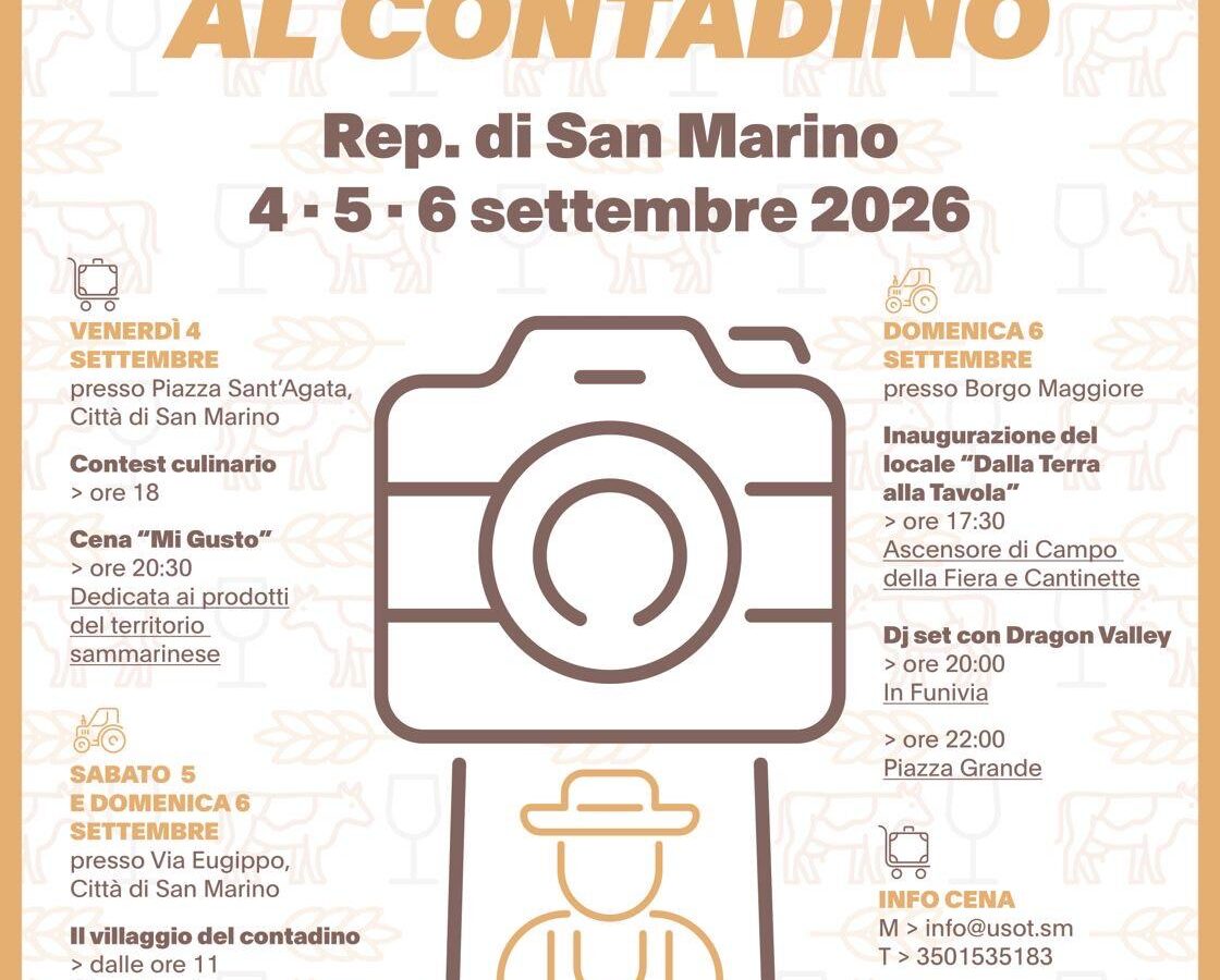 “Dal Turista al Contadino”, San Marino sfida gli chef in piazza