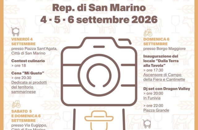 “Dal Turista al Contadino”, San Marino sfida gli chef in piazza