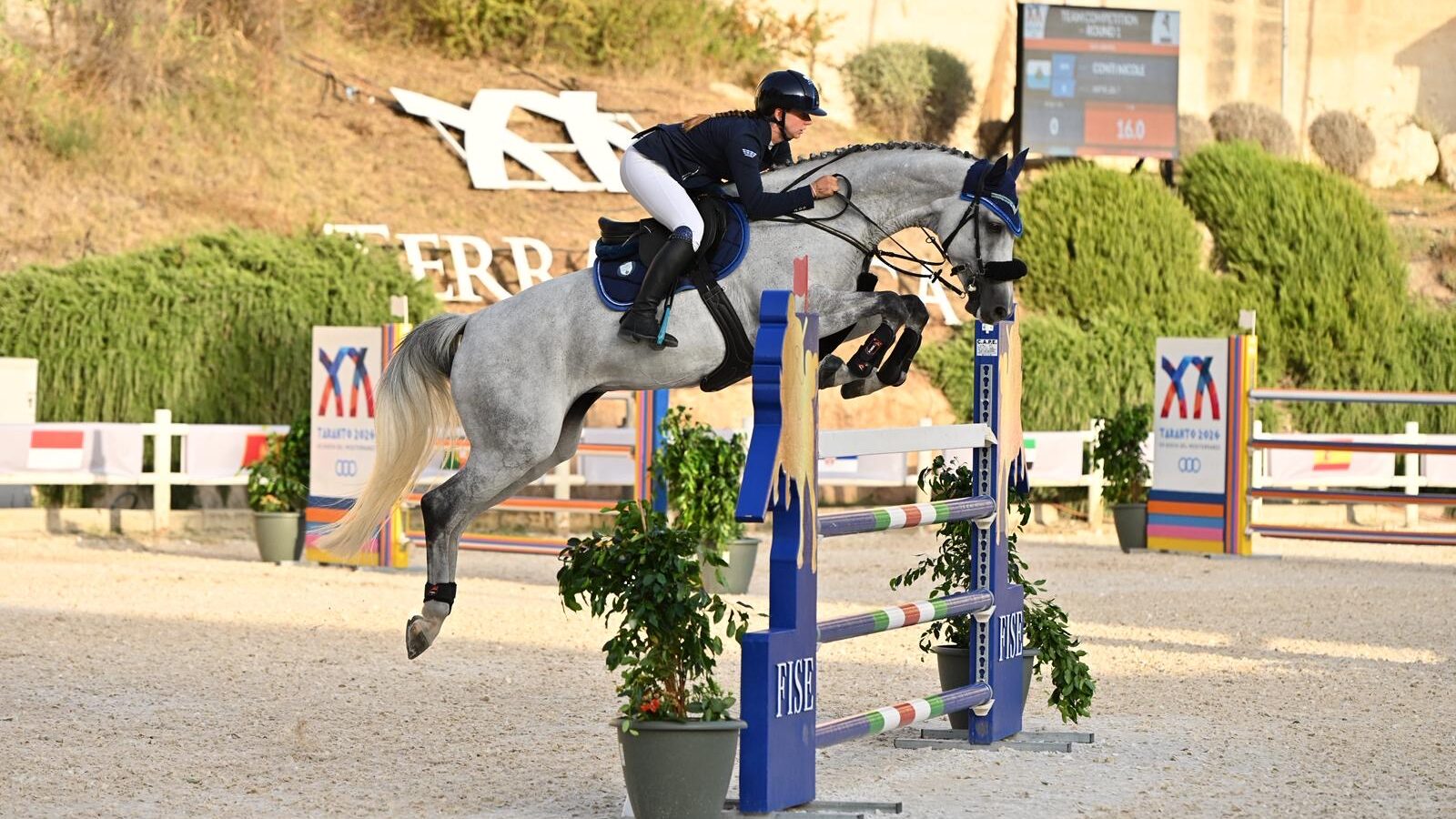 Taranto 2026, Nicole Conti chiude al 22° posto: San Marino torna protagonista nell’equitazione