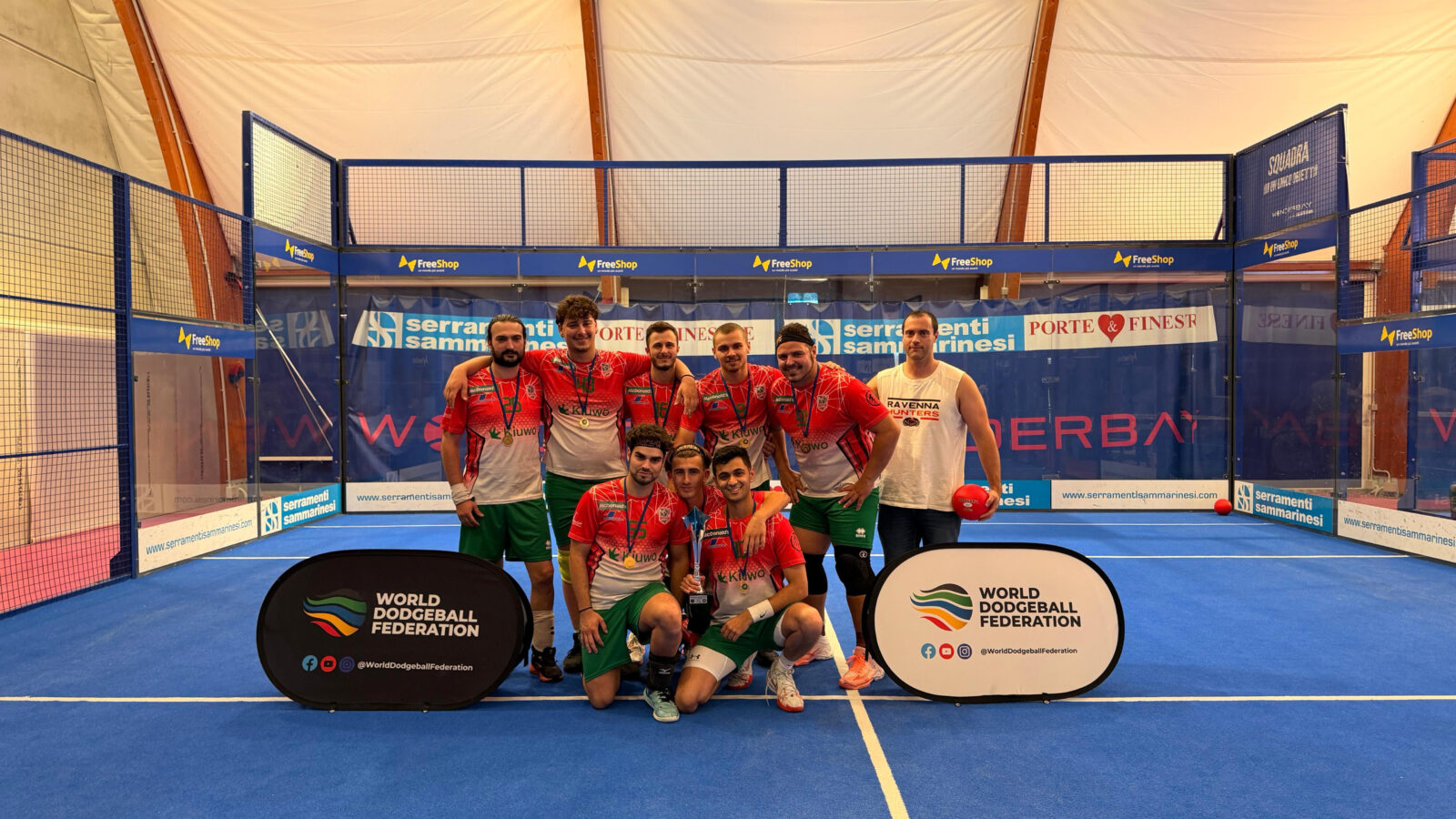Dodgeball Festival, i Toscana Reapers conquistano San Marino
