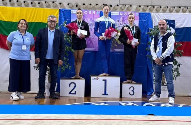 Ritmica, tre medaglie sammarinesi alla San Marino Cup