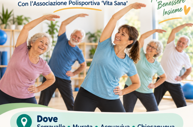 Ginnastica dolce, corsi in quattro sedi a San Marino