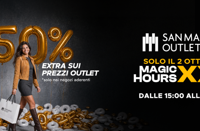 Nine hours at half price: autumn Magic Hours return to the Outlet