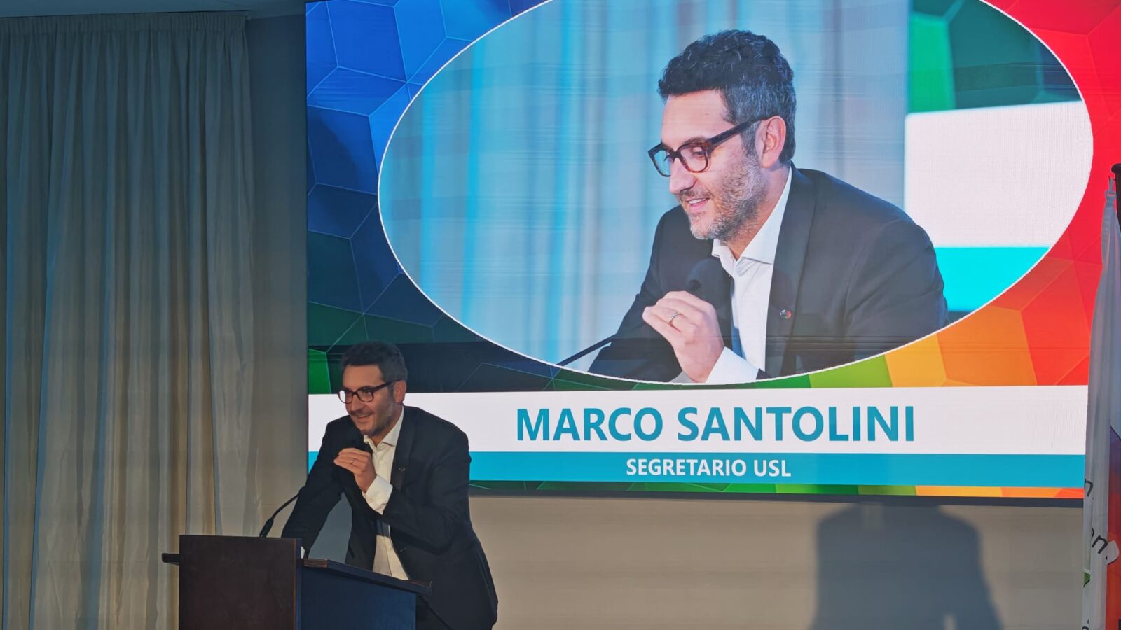 Marco Santolini è il primo segretario confederale USL