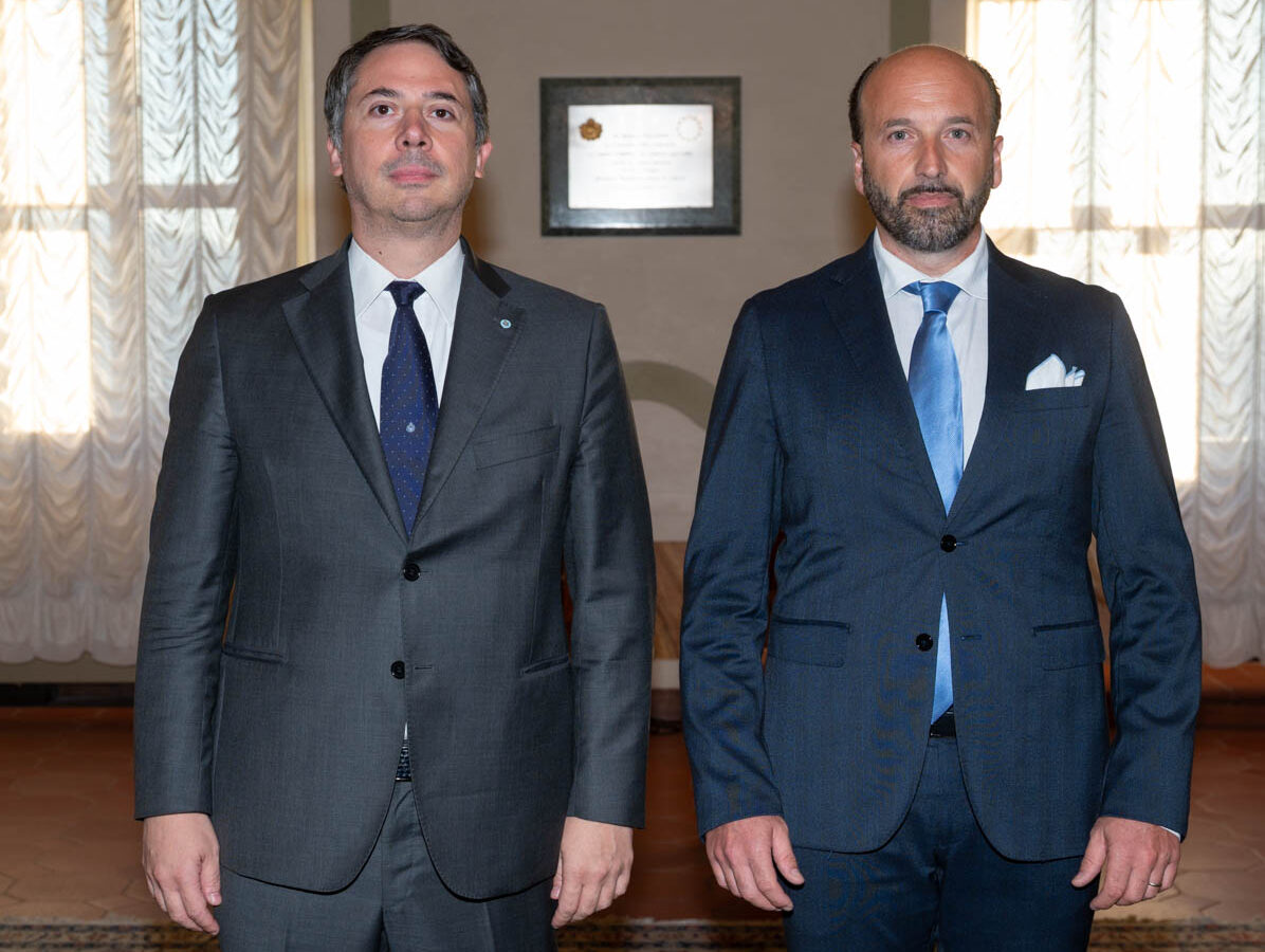 San Marino, Giovagnoli e Casali designati Capitani Reggenti per il prossimo semestre