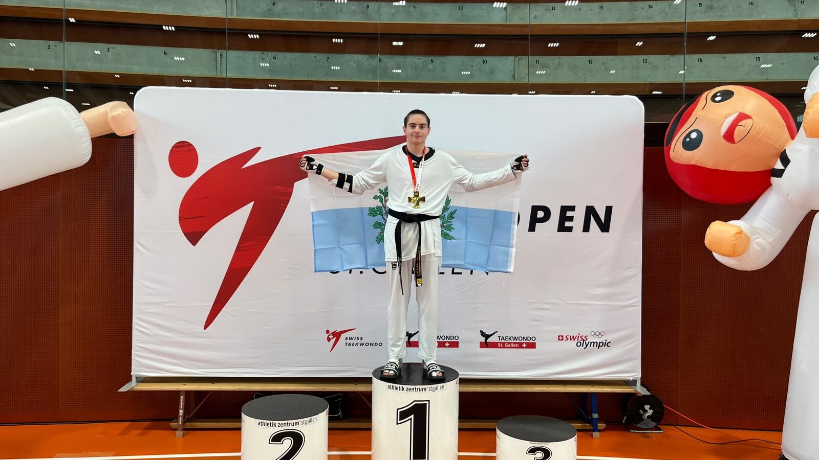 Taekwondo, Giovagnoli torna dopo l’infortunio e conquista l’oro allo Swiss Open