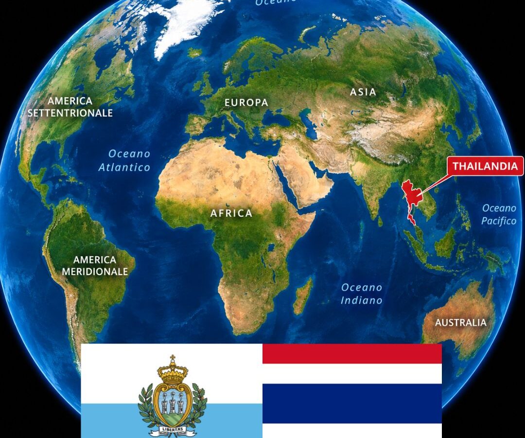 Thailandia, cambia l’ingresso per i sammarinesi: torna l’obbligo di visto