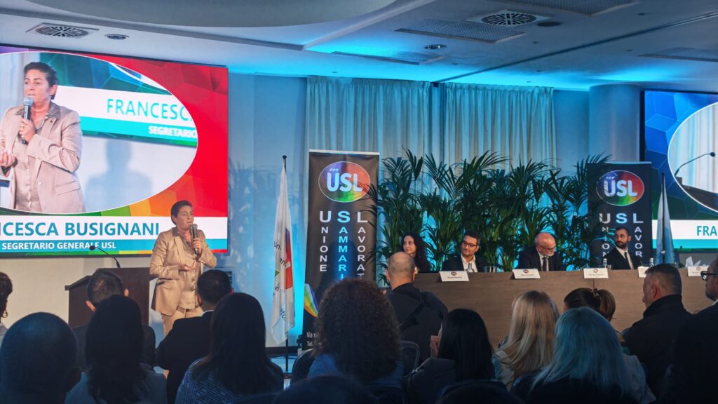 USL's 5th Congress: Francesca Busignani unanimously confirmed as secretary general