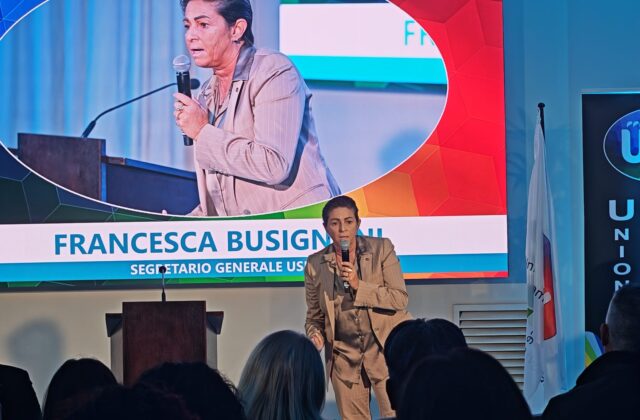 USL’s 5th Congress: Francesca Busignani unanimously confirmed as secretary general