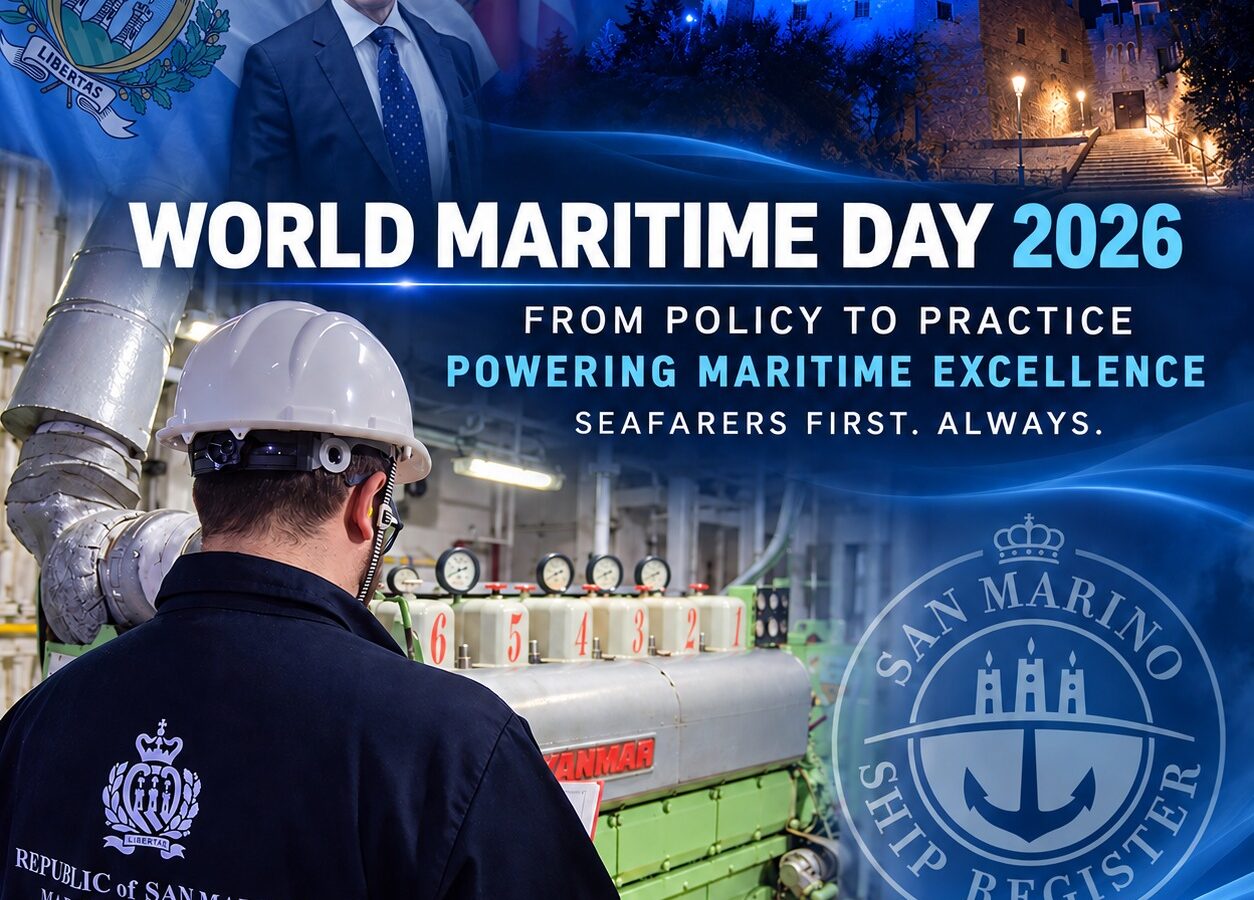 World Maritime Day, San Marino rende omaggio ai lavoratori del mare