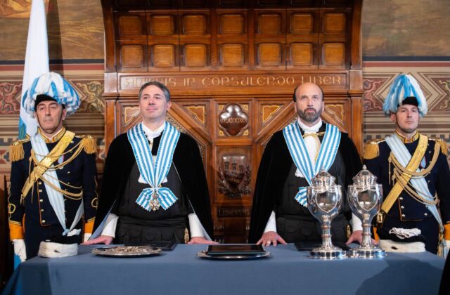 Association agreement, the Captains Regent’s address: “Great historic turning points require trust, courage and a shared vision”