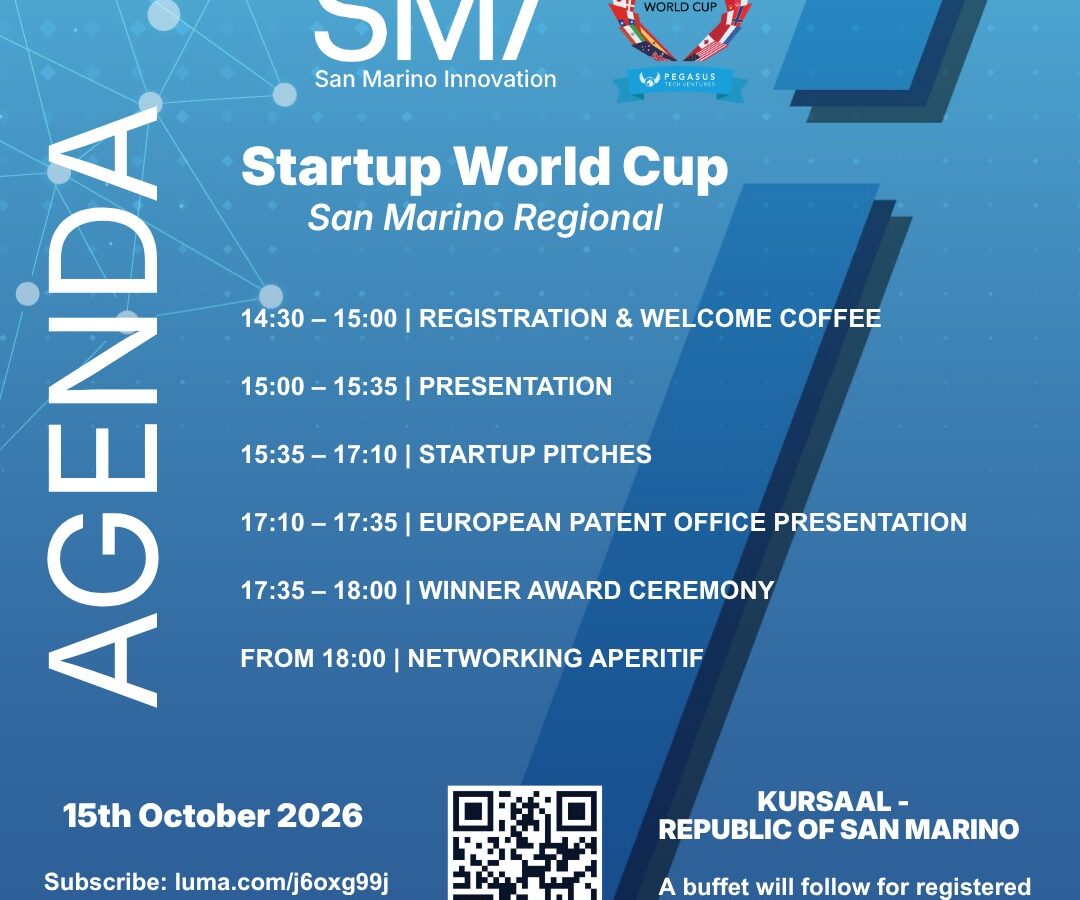 Startup World Cup a San Marino: dieci imprese al Kursaal per un posto a San Francisco