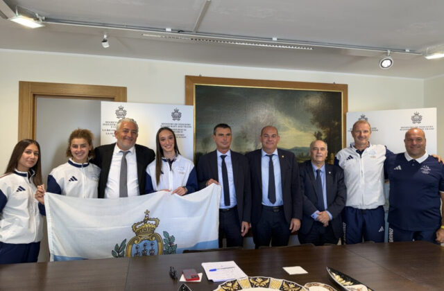 Youth Olympic Games: San Marino delegation received by sports secretary Rossano Fabbri