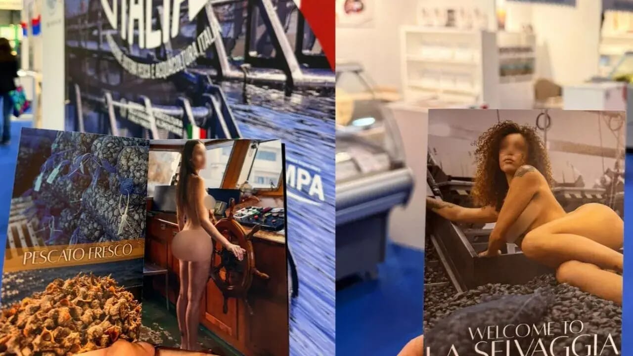 Donne nude sui dépliant per pubblicizzare le vongole: azienda di Santarcangelo cacciata dalla fiera