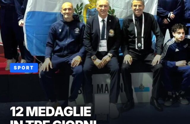 Karate, 12 medaglie per San Marino a Malta