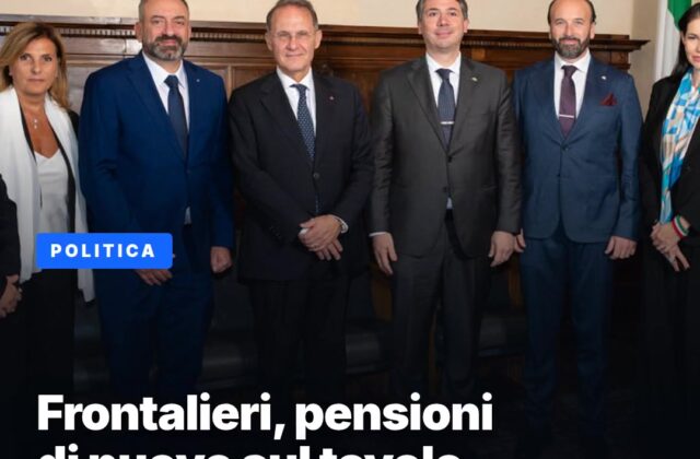 Pensioni dei frontalieri e multe: Italia e San Marino al tavolo