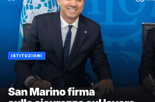 San Marino firma a Ginevra sulla sicurezza sul lavoro