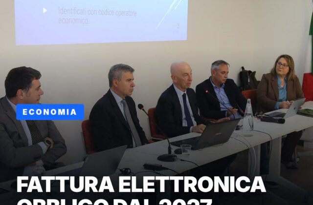 Fattura elettronica obbligatoria dal 1° gennaio 2027