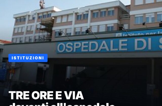 Ospedale, sosta max 3 ore e disco orario in P5 e P7