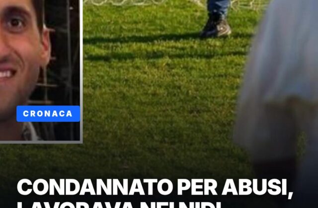 Condannato per abusi, lavorava nelle cucine dei nidi