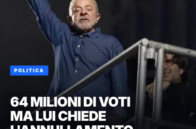 Lula rieletto in Brasile: Bolsonaro contesta il voto