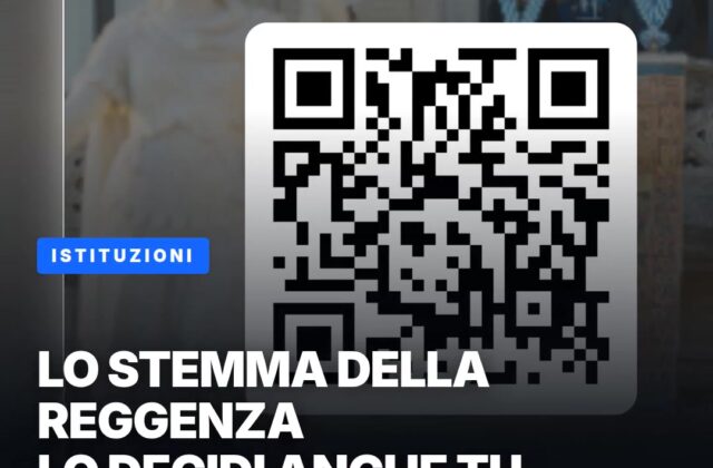 Il nuovo stemma della Reggenza lo decidi anche tu