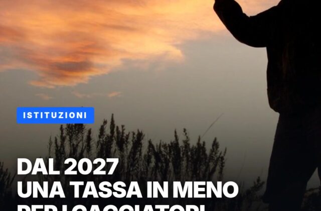 Cacciatori sammarinesi: dal 2027 niente più tassa nelle Marche