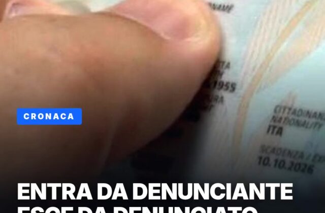 Taglia il chip della carta d’identità: denunciato