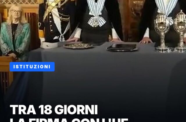 Nuova Reggenza: tra diciotto giorni la firma con l’Unione europea