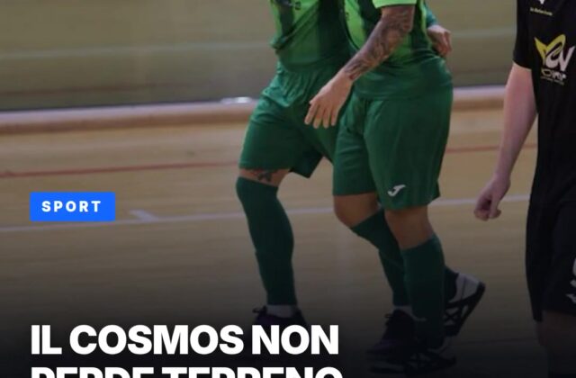 Il Cosmos travolge il Tre Fiori e resta a due punti dalla vetta