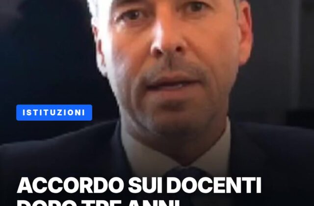 Scuola, chiuso l’accordo sui docenti dopo tre anni di trattativa