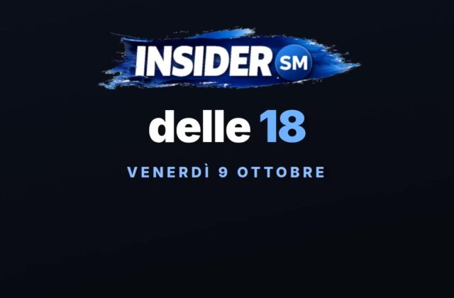 Insider delle 18 | Il TG di venerdì 9 ottobre