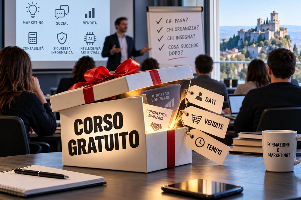Ti regalano un corso di formazione? Il conto arriva dopo, e non lo paghi in euro