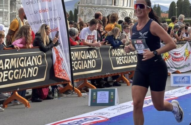 Elisa Pellegrini debutta nella mezza maratona a Pisa: “Sono felicissima di questo traguardo”