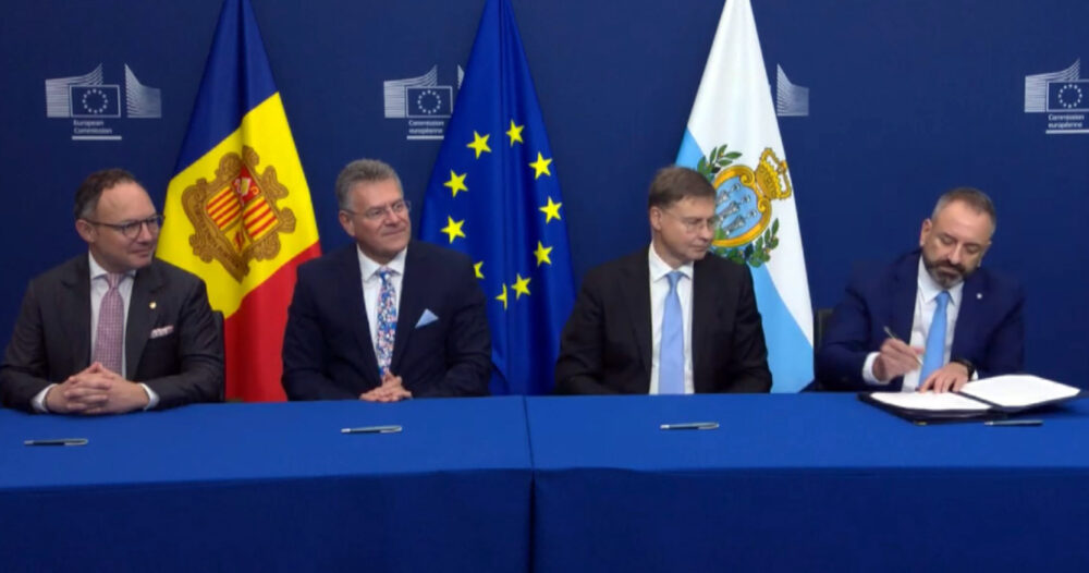 San Marino firma l’accordo Ue, Beccari: “Nuove opportunità, senza rinunciare alla nostra identità e alla nostra autonomia”