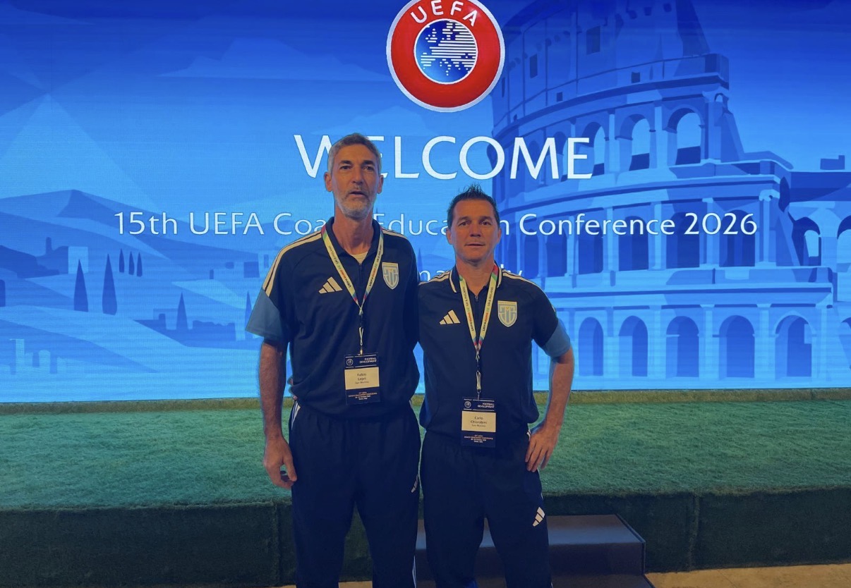 Formazione degli allenatori, San Marino alla conferenza Uefa di Roma con Lepri e Chiarabini