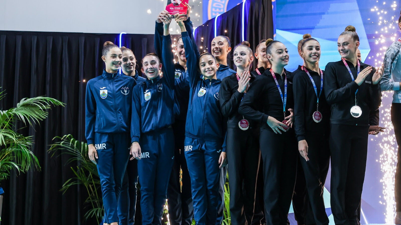 Ginnastica ritmica, San Marino parte forte in Serie B: secondo posto all’esordio a Terni