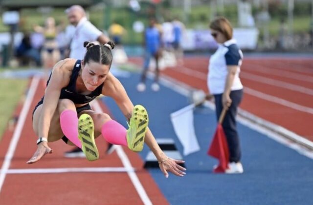 Atletica leggera: record personale per Giulia Gasperoni nel salto triplo