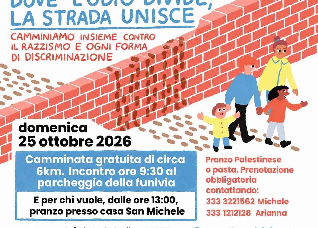 San Marino, una camminata contro il razzismo: “Dove l’odio divide, la strada unisce”