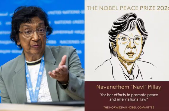 Nobel per la pace 2026 a Navi Pillay, una vita per i diritti umani