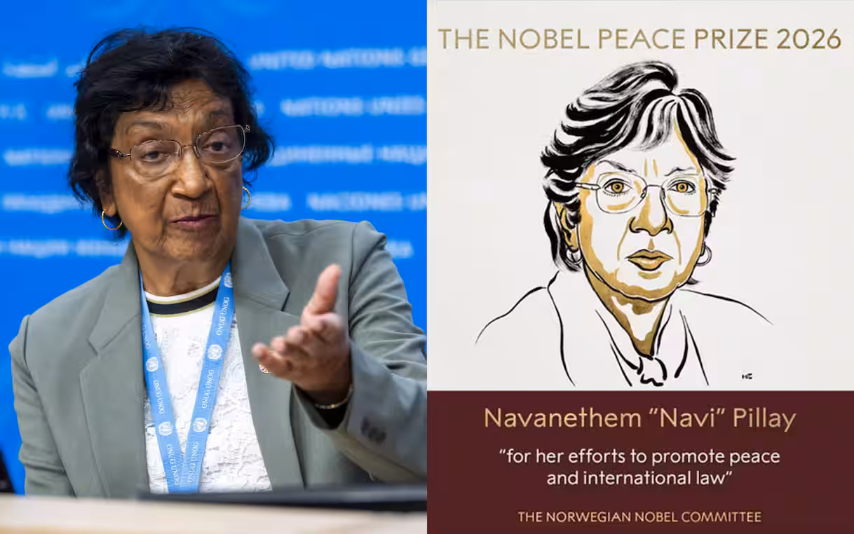 Nobel per la pace 2026 a Navi Pillay, una vita per i diritti umani