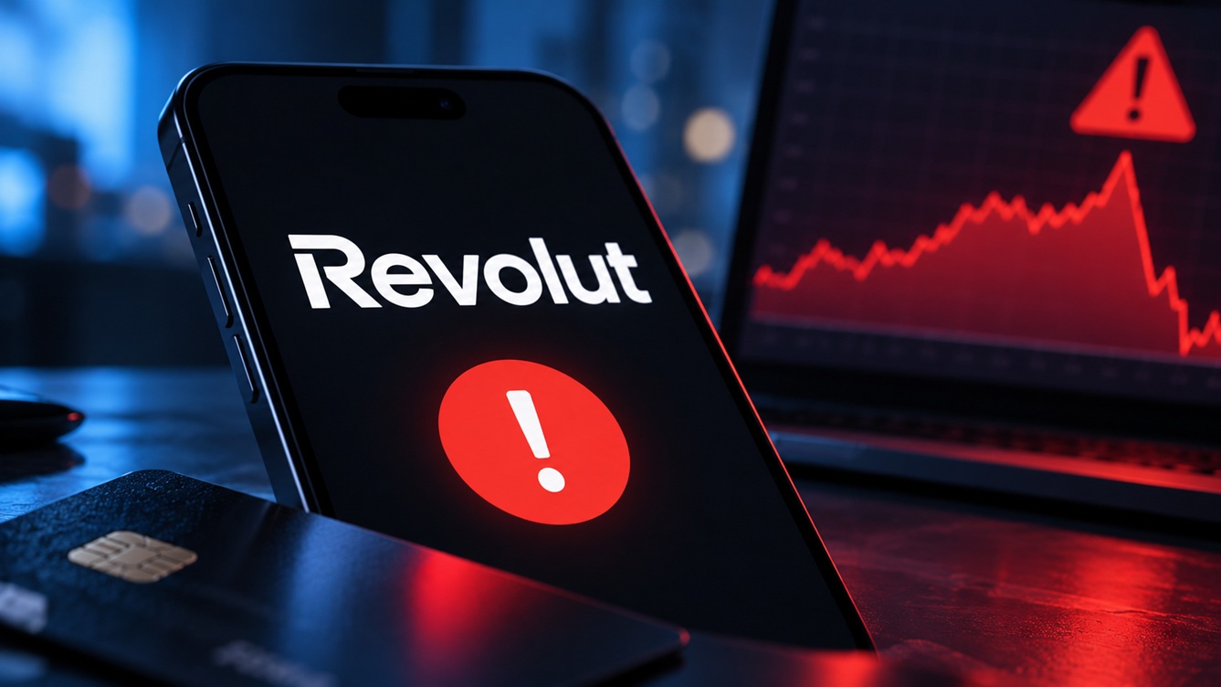 Revolut e le banche inglesi bloccate insieme: Reuters lega il guasto a Google Cloud, in tilt dalle 8:08 a Londra
