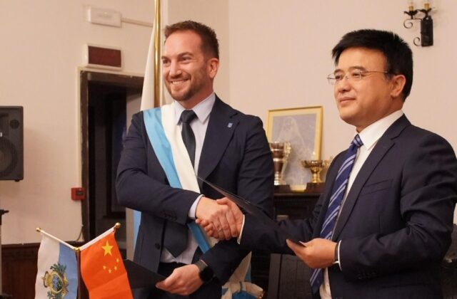 Serravalle rinnova il gemellaggio con Huangshan, avviato nel 1999 da Gian Franco Terenzi