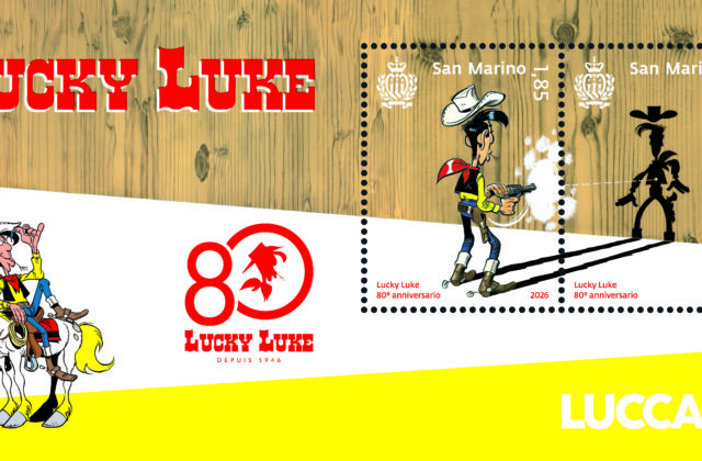 Lucky Luke diventa un francobollo: San Marino celebra gli 80 anni del cowboy di Morris